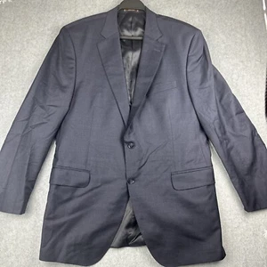 Peter Millar Blazer Sport Mantel Gr. 44 T blau Wolle CA00429 kariert kariert Canada Madra - Bild 1 von 15