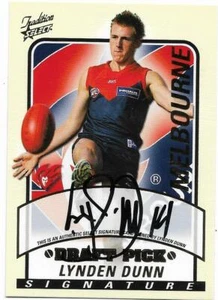2005 Select Tradition Draft Pick Signature (DS15) Lynden DUNN Melbourne #044 # - Picture 1 of 2