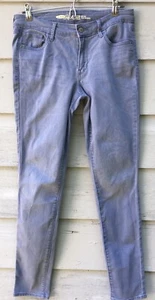 Old Navy Rockstar Mid-Rise Skinny Jeans (Size 8, Aqua Blue / Gray Tint) - Picture 1 of 7