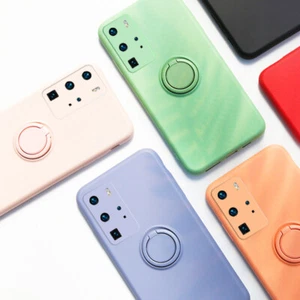 Hybrid Ring Holder Phone Case Cover For Huawei P40 P30 Pro P20 Mate 30 20 Lite - Picture 1 of 22