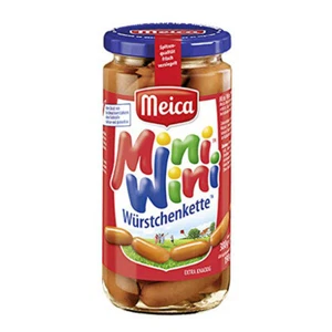 Meica Mini Wini Würstchenkette extra knackig ohne Farbstoffe 380g - Picture 1 of 1