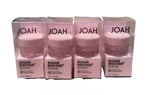 Joah Sugar Doctor Lippenpeeling mit Sheabutter PFIRSICHDUFT X4 NEU - Bild 1 von 2