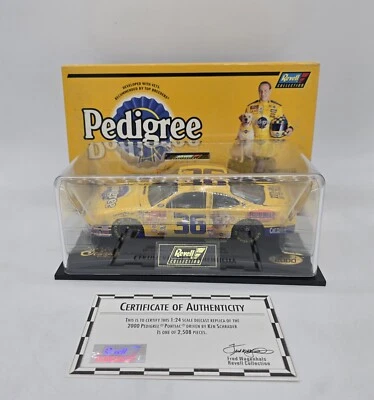 KEN SCHRADER 2000 REVELL #36 PEDIGREE PONTIAC GP /2,508 MADE XRARE!! - Image 1 of 4