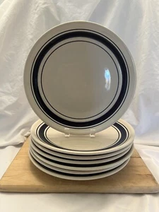 Set 7 piatti Country Crock Blue di Tienshan 10-3/4" - Foto 1 di 3
