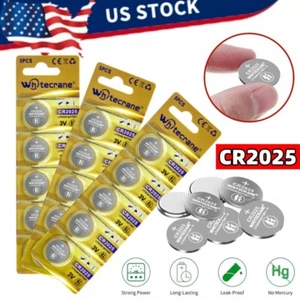 NEW CR2032 Button Battery 5/10/15 PCS 3V For Watch Calculator Clock Car Key Cell - Picture 1 of 13
