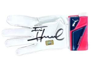 Handschuh Torhüter Signiert Von Tim Howard Everton No Matchworn Trikot COA - Picture 1 of 4