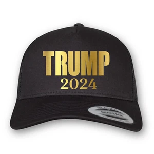 Trump 2024 Gold Hat Brand New Multiple Styles - Picture 1 of 7