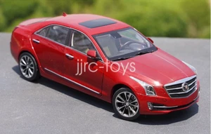 1/18 CADILLAC ATS-L Diecast Metal Model Car Toys Collection Display Red In Box - Picture 1 of 16