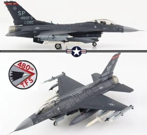 Hobby Master 1/72 HA38001 F-16C Falcon USAF 480th FS Warhawks Have Glass coating - Picture 1 of 23