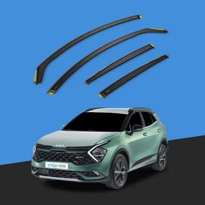 KIA Sportage MK5 2022-onwards 5 Door SUV Wind Deflectors 4pc  Tinted - Picture 1 of 10