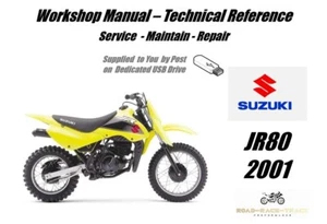 Suzuki  JR80 JR 80 Service Repair Workshop Manual USB 2001 - Picture 1 of 9