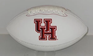 Autógrafo PUMAS con logotipo de fútbol de la Universidad de HOUSTON NCAA panel blanco tamaño completo - Imagen 1 de 2