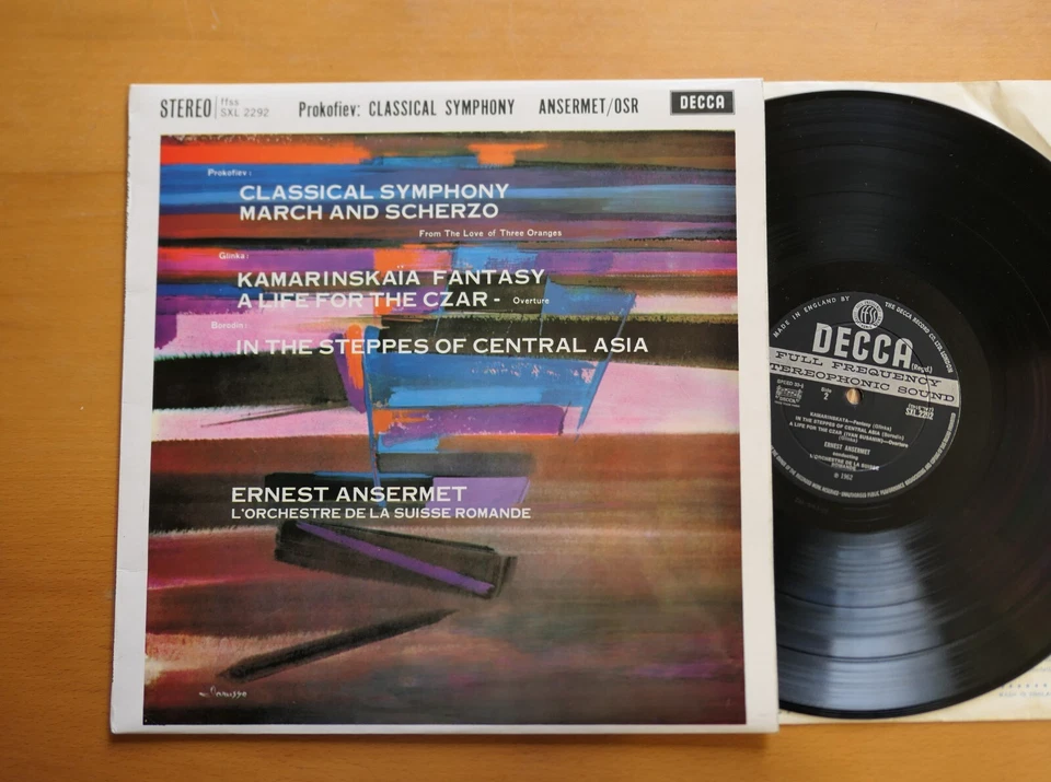 SXL 2292 ED2 Prokofiev Classical Symphony Ansermet NEAR MINT Decca WBg - Image 1 of 4