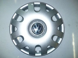 VW POLO 2002-2005 POLO CLASSIC 2004-2009 15'' WHEEL TRIM IN CHROME 6Q0601147NGJW - Picture 1 of 1