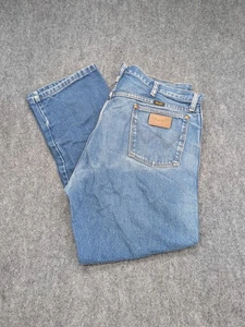 Vintage Wrangler Jeans Mens 40x30 Straight Leg Denim Western 90s Classic Retro - Picture 1 of 11