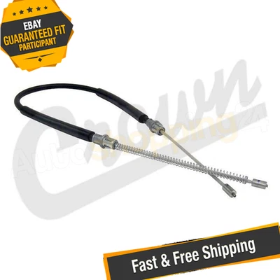 Crown Automotive 52007523 Rear Left Brake Cable for 1991-1995 Jeep Wrangler YJ — 第 1/4 张图片