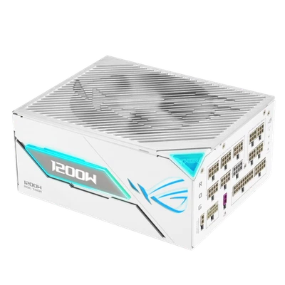 ASUS ROG Thor 1200W Platinum III White Edition  Supply ATX 3.1 OLED - Image 1 of 4