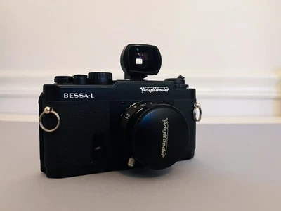 Voigtlander BESSA-L и Color Skopar 21 мм F4 с видоискателем черный корпус проверен - Изображение 1 из 4