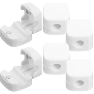 6 Pcs Drahtklemme Kabelhalter Für Schreibtisch Praktischer Drahtorganisator - Photo 1/12