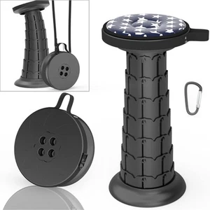 Upgraded Portable Retractable Folding Stool,Camping Telescoping Stools with S... - Picture 1 of 9