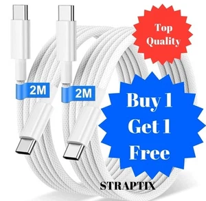 Type C To Type C High Quality Fast Charger iPhone Samsung same factory apple x2 - Picture 1 of 7