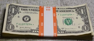 BULK SALE 50  $1.00 DOLLAR STAR NOTES UNSEARCHED 2013 2017 2017A MANY YEARS  - Picture 1 of 1