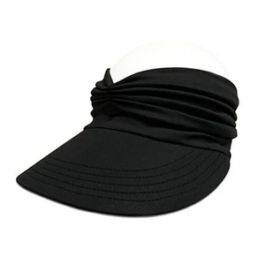Sun Hat Women Sun Beach Visor Cap UV Protection with Wide Brim for Sports - Picture 1 of 7