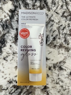 Madison Reed Color Reviving Gloss MIELE Miel Dorado 4 Floz Nuevo Italia Foto 1 de 4