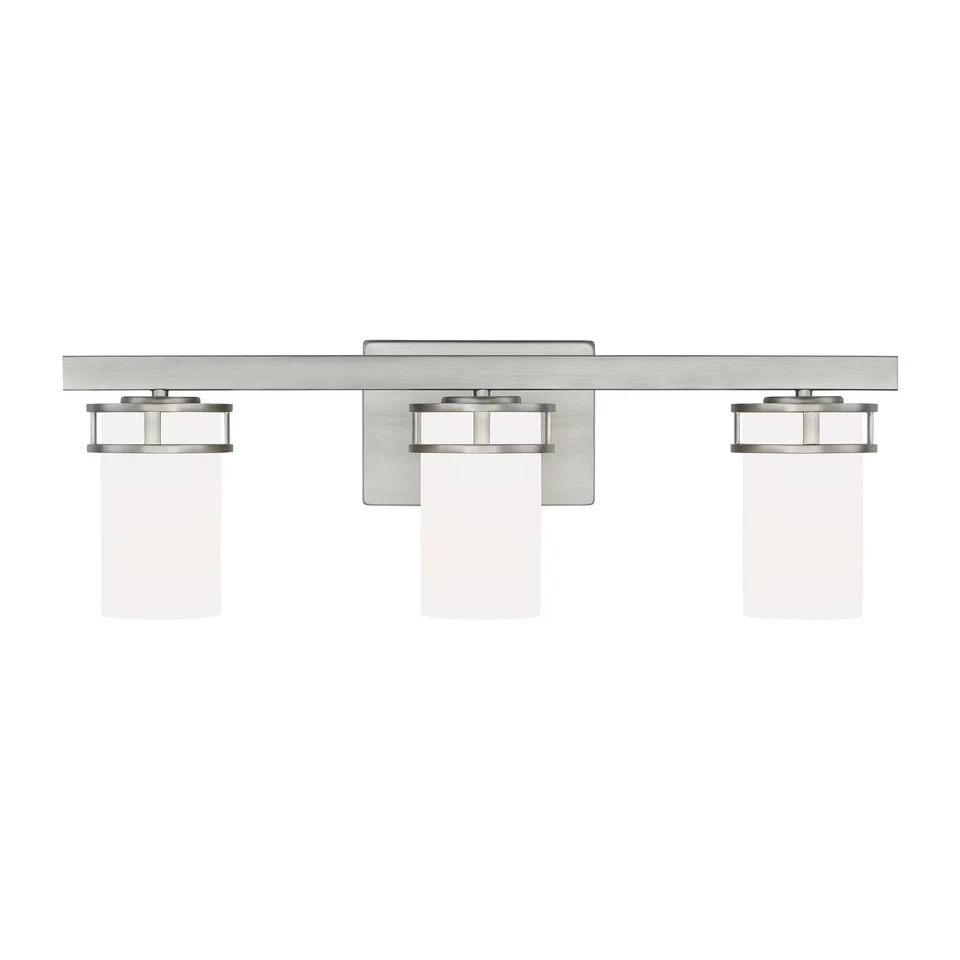 Robie 3-Light Bathroom Vanity Light in Brushed Nickel - Image 1 of 1