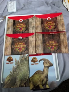 6x McDonalds Happy Meal 2020 JURASSIC WORLD 3D Dinosaur, read details - Picture 1 of 7