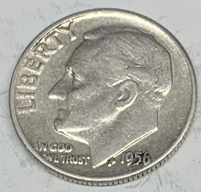 # C2035    U.S.   COIN,     ROOSEVELT   DIME    1956 - Image 1 of 2