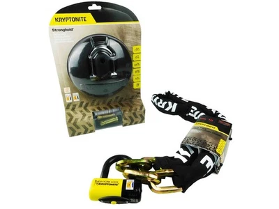 Kryptonite Stronghold New York Fahgettaboudit 5ft 1415 Chain w/NY Disc Lock - Image 1 of 4