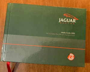 Agenda Jaguar Racing Formula 1 Media guide 2002 raro da collezione originale - Foto 1 di 2