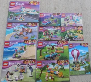 Lego Friends Instruction Manuals Lot of 11 - no bricks - Picture 1 of 4