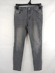 Denim Co Girls Youth 10-11 Years Denim Dark Wash Skinny Distressed Jeans - Picture 1 of 9