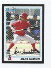 Alexia Amarista Angels 2010 Bowman Prospects Black #BP98