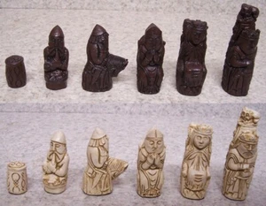 Chess Set Pieces Medieval 14th Century German Historical Europe NEW 3 3/4" kings - Picture 1 of 2
