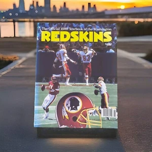 Vintage 1989 Official Yearbook of the WASHINGTON REDSKINS (Great Condition) - Bild 1 von 20