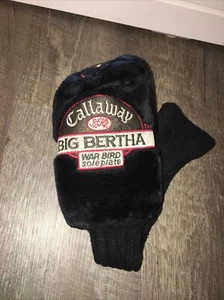 CALLAWAY GOLF BIG BERTHA WAR BIRD SOLE PLATE #1 DRIVER HEAD COVER SOCK Blue - Picture 1 of 3