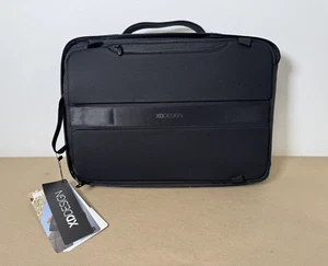 XDDesign Antitheft Backpack Briefcase Laptop Bag Black Cybereason Brand NEW - Picture 1 of 14