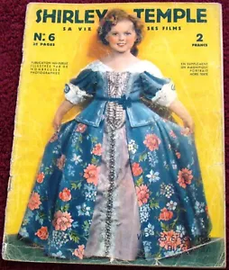 SHIRLEY TEMPLE COVER + entire contents Sa Vie Ses Films (1936) movies J. Cooper - Picture 1 of 5