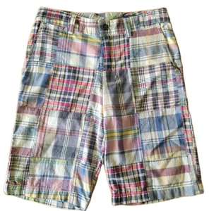 Polo Ralph Lauren Mixed Plaid Chino Slack Boys Shorts Youth 14 - Picture 1 of 9