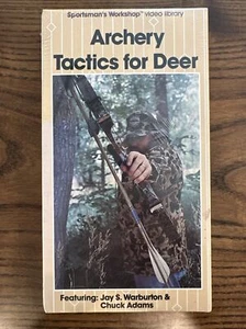 VINTAGE VHS TAPE Archery Tactics For Deer Sealed New Sealed in Package - Rare! - Picture 1 of 5
