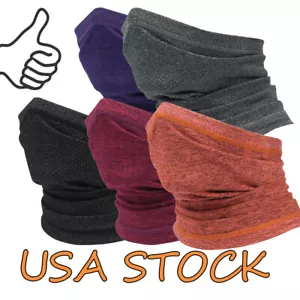 Sport Head Hood Neck Gaiter Balaclava Sun Protective Face Mask Thin Face Scarf - Picture 1 of 24