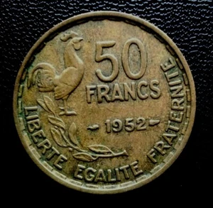 COIN   50  Francs  1952   Repvbliqve   France - Picture 1 of 2