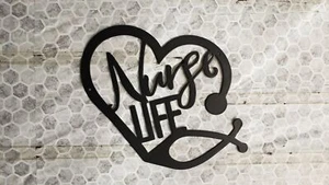 Signo de amor corazón de vida de enfermera - Imagen 1 de 2