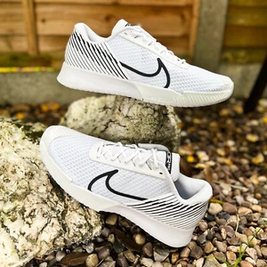 Nike Court Air Zoom Vapor Pro 2 HC Tennis White DR6191-101 UK9 EUR44 US10 SAMPLE - Picture 1 of 9