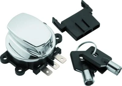 Twin Power Fits 94-13 FLHR Chrome 96-10 Softail 93-08 FXDWG Fat Bob Styl Ignitio - Image 1 of 2