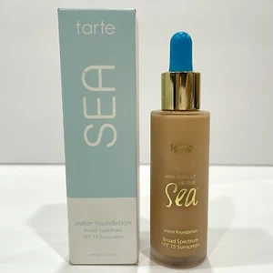 Tarte Sea 32H Water Foundation SPF 15 Medium Honey 1 oz NEW In Box - Picture 1 of 3
