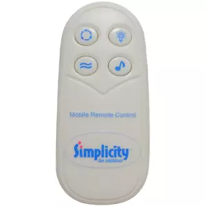 Control remoto móvil Simplicity SFC001 original de fábrica Simplicity para niños - Imagen 1 de 5